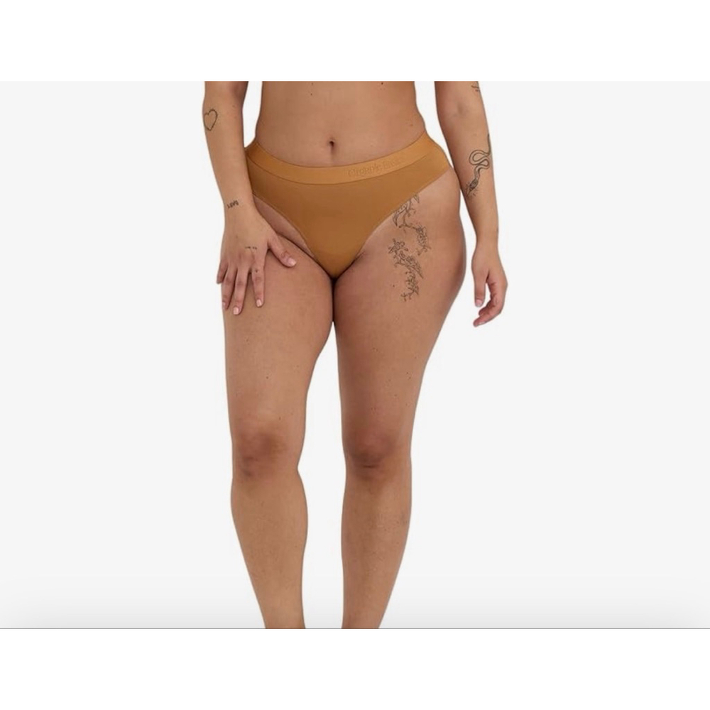 NEW Organic Basics Soft Touch Thong Underwear 2X